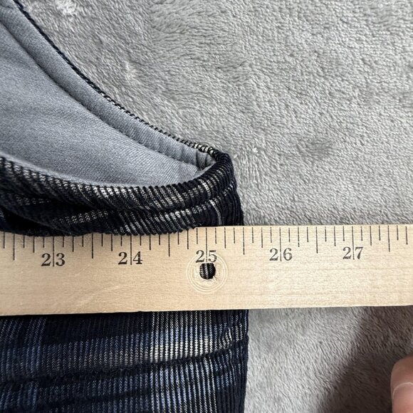 Tommy Bahama Vest Mens XXL Blue Gray Plaid Reversible Quilted Full Zip Corduroy - Picture 11 of 13